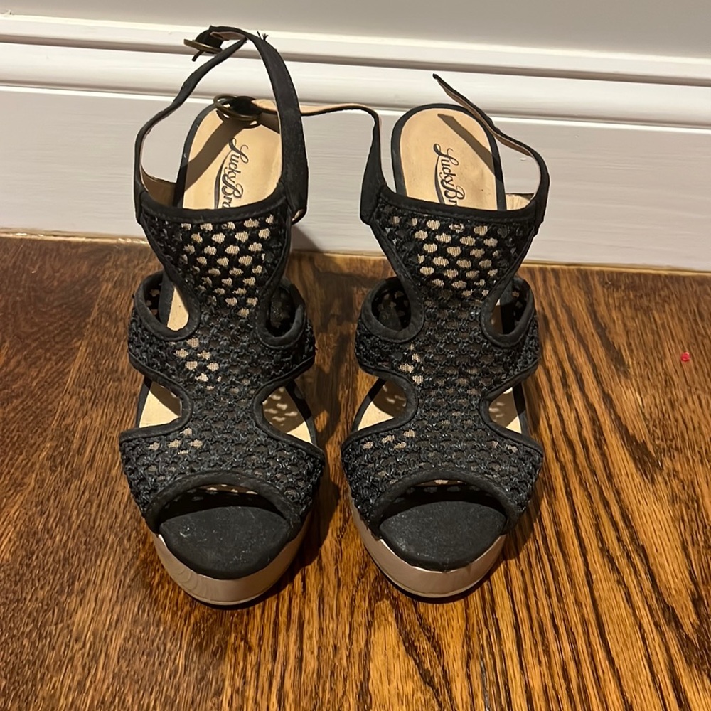 Gently worn Lucky Brand Wedges